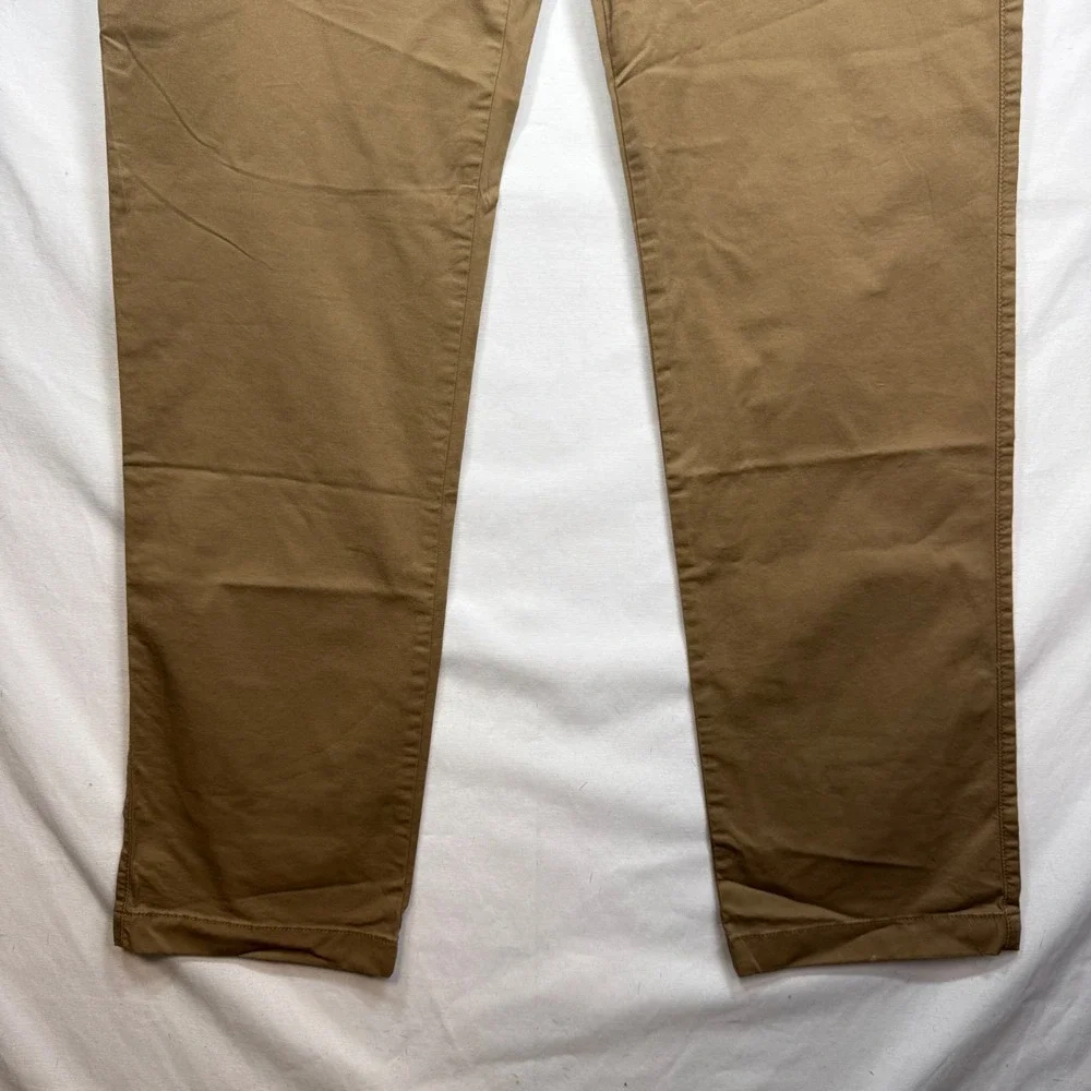 Hollister Mens Slim Straight Chino Pants‎ Epic Flex Khaki Size 34x34